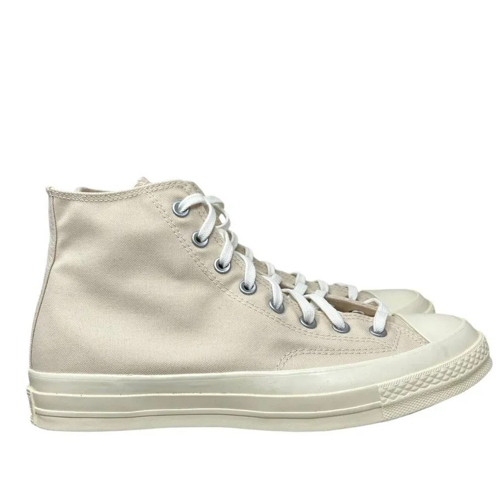 Converse Chuck Taylor All Star Hi Beige High Top Streetwear Sneakers - Picture 3 of 12